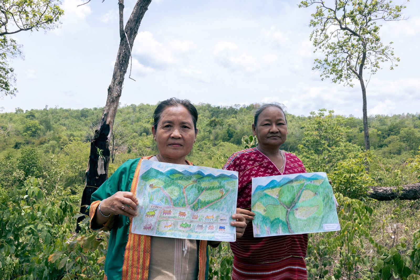 เสียงของกะเหรี่ยงโผล่วในป่าสุพรรณบุรี     