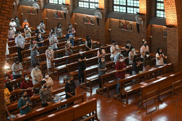 Mass amid the COVID-19 pandemic