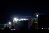 Shwe Kokko city at night